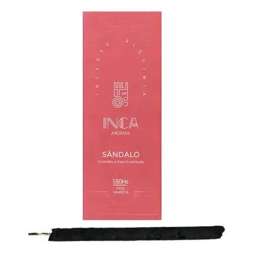 Incenso Inca Aromas Sândalo – 9 Varetas