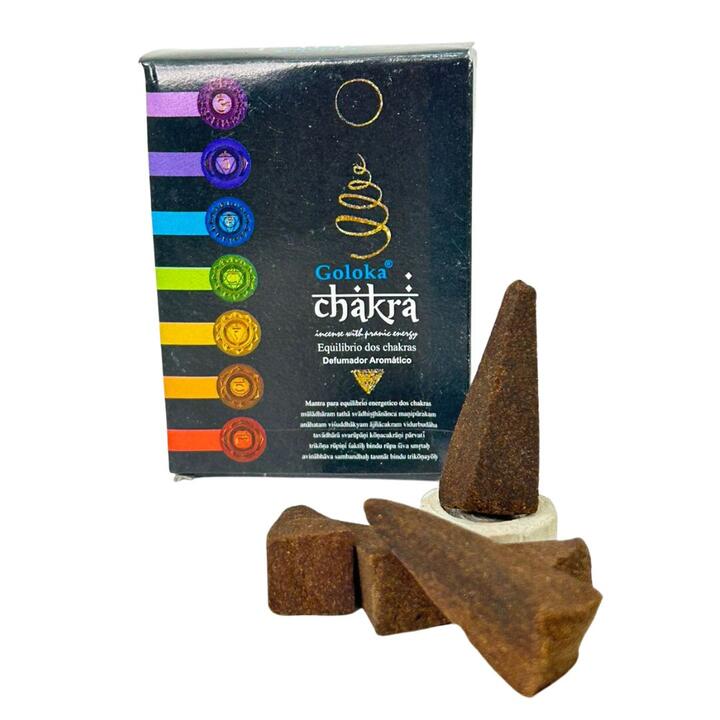Defumador Aromático Goloka Chakra (7 Chakras)