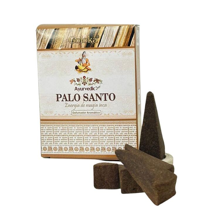 Defumador Aromático Goloka Palo Santo – 10 Cones