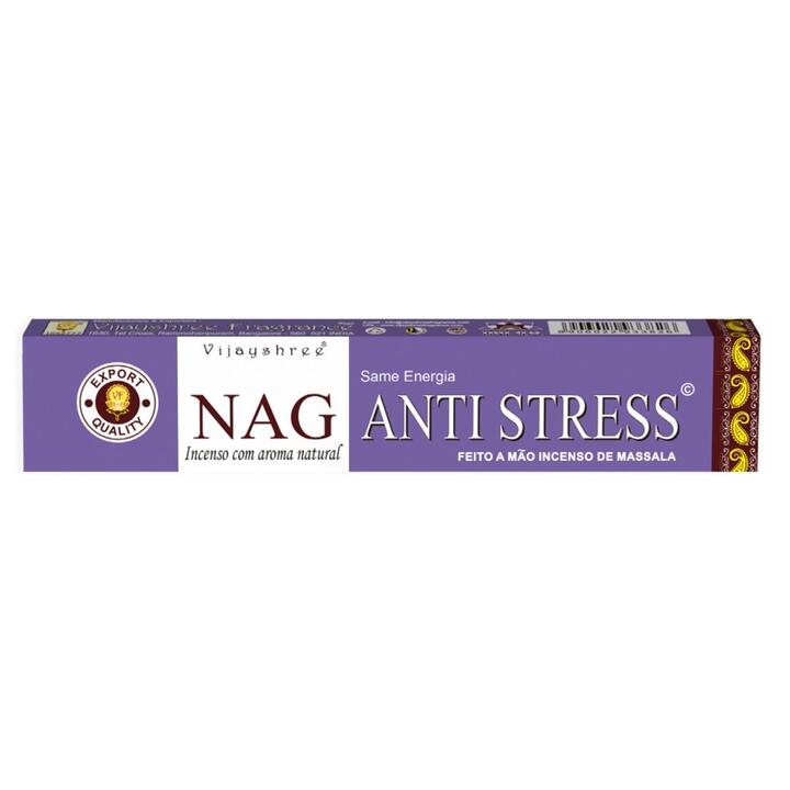 Incenso Golden Nag Anti Stress – 15 Varetas