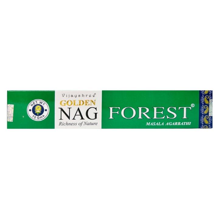 Incenso Golden Nag Forest (Floresta) – 15 Varetas