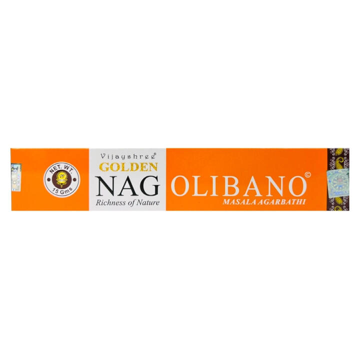 Incenso Golden Nag Olíbano – 15 Varetas