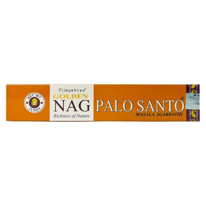 Incenso Golden Nag Palo Santo – 15 Varetas