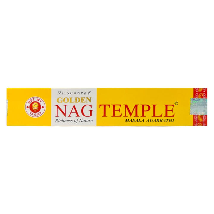Incenso Golden Nag Temple (Templo) – 15 Varetas