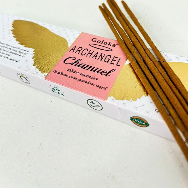 Incenso Goloka Arcanjo Chamuel 15g