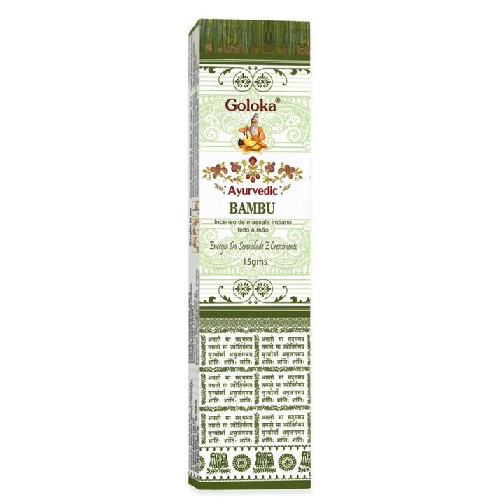 Incenso Goloka Bambu Massala 15g