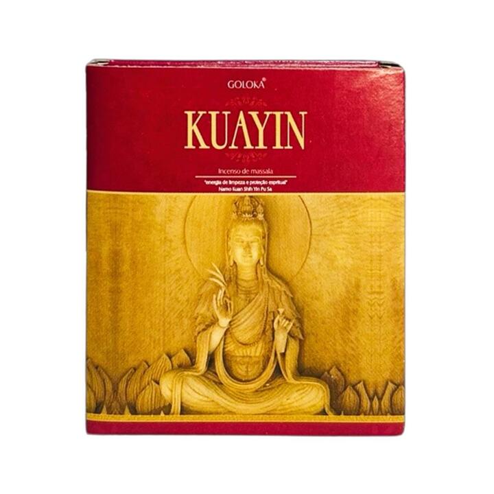 Incenso Cone Cascata Goloka Kuan Yin – 10 Cones