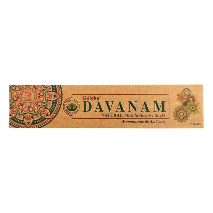 Incenso Goloka Davanam Natural 15g