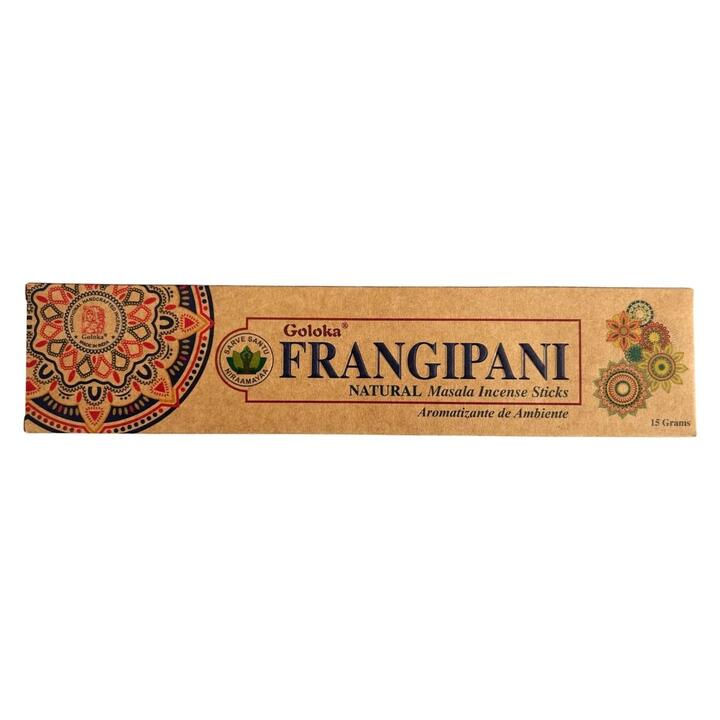 Incenso Goloka Frangipani Natural