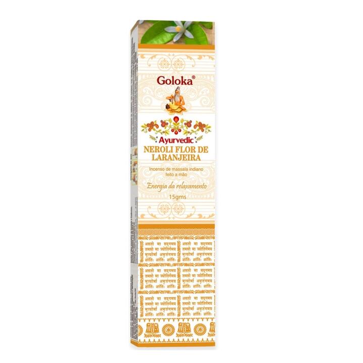 Incenso Goloka Neroli (Flor de Laranjeira) 15g