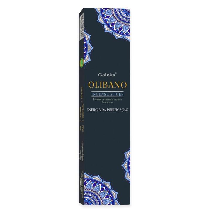 Incenso Goloka Olíbano Massala 15g