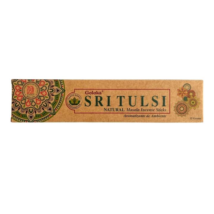 Incenso Goloka Sri Tulsi Natural 15g
