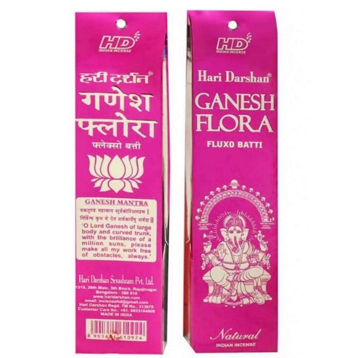 Incenso Hari Darshan Ganesh Flora 25g
