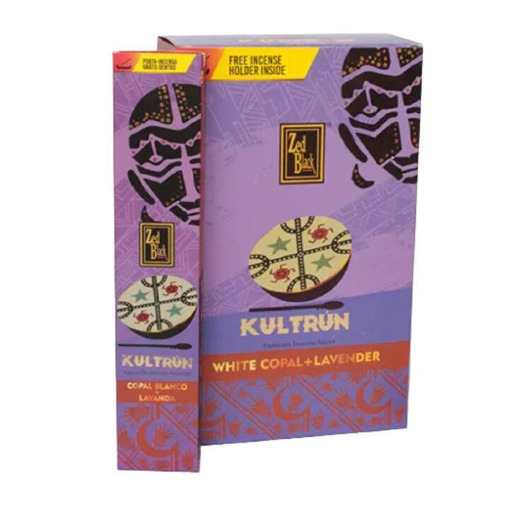 Incenso Kultrun Copal Branco e Lavanda