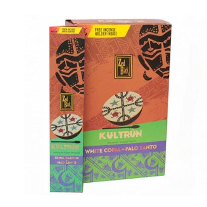 Incenso Kultrun Copal Branco e Palo Santo