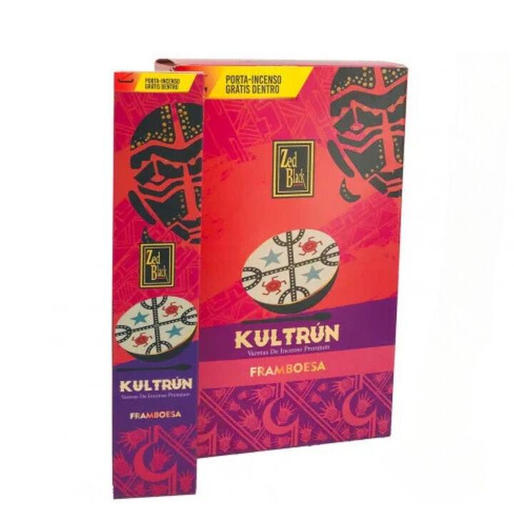 Incenso Kultrun Framboesa – 10 Varetas