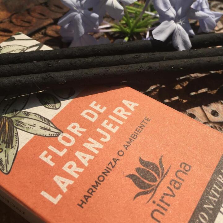 Incenso Natural Nirvana Flor de Laranjeira