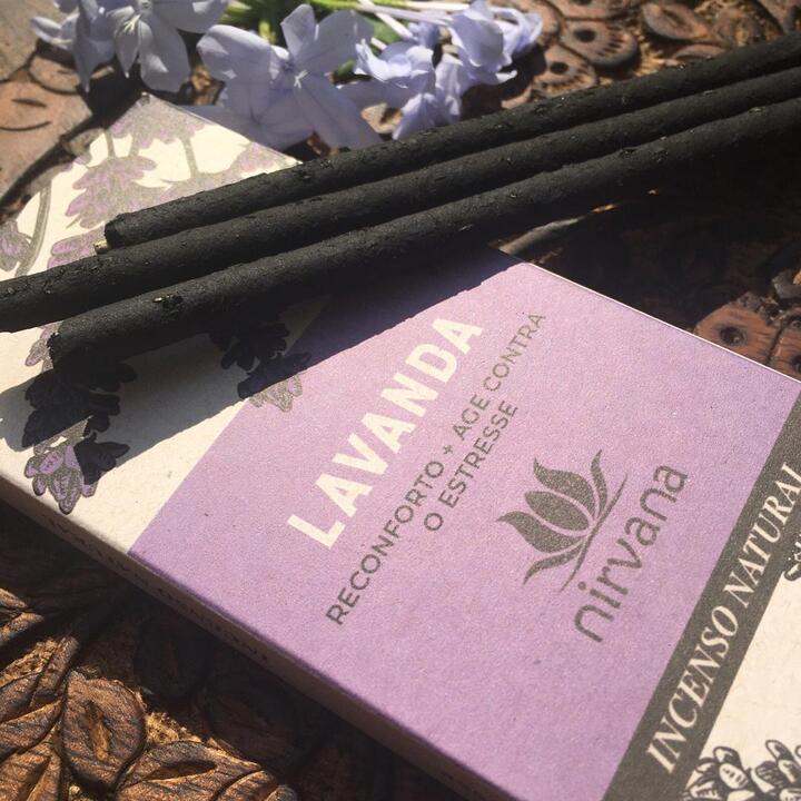 Incenso Natural Nirvana Lavanda – 9 Varetas