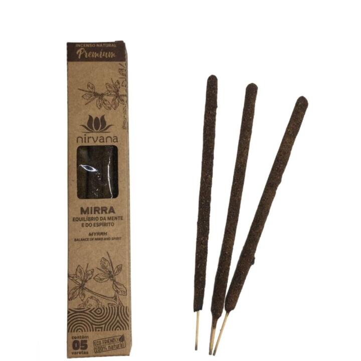 Incenso Nirvana Premium Mirra – 5 Varetas