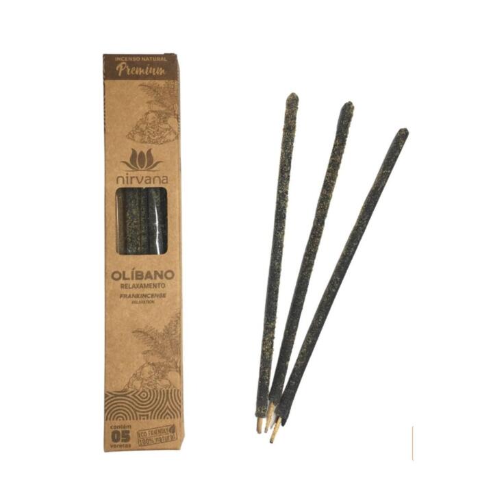 Incenso Nirvana Premium Olíbano – 5 Varetas