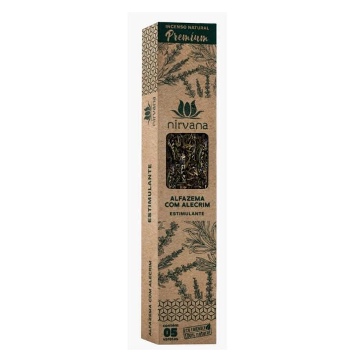 Incenso Nirvana Premium Palo Santo com Benjoim