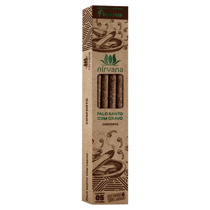 Incenso Nirvana Premium Palo Santo com Cravo