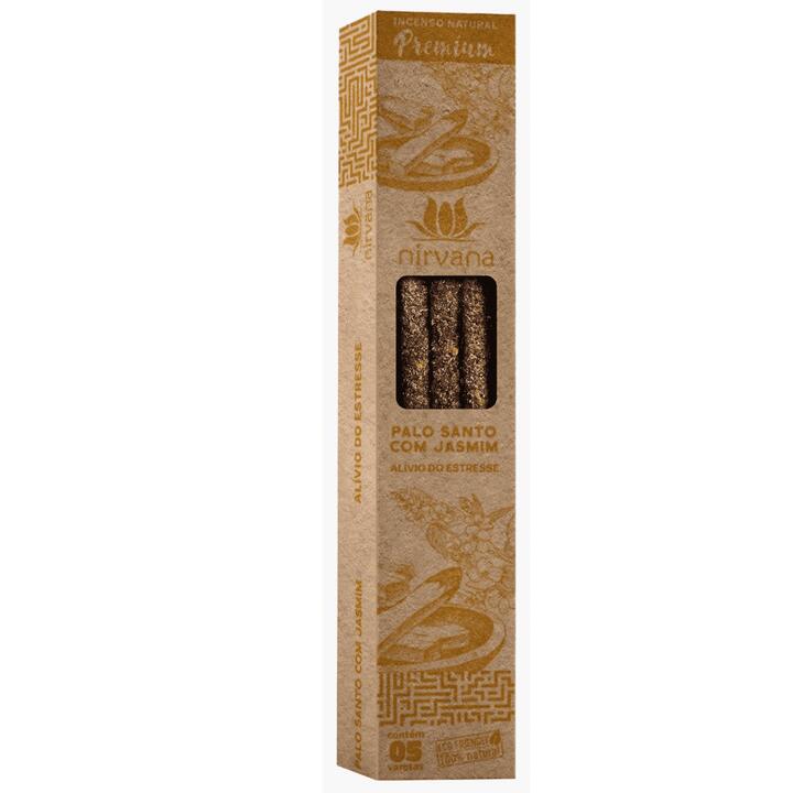 Incenso Nirvana Premium Palo Santo com Jasmim