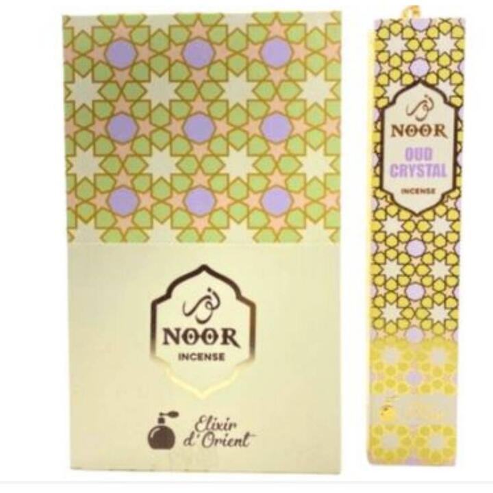 Incenso Noor Oud Crystal – 10 Varetas